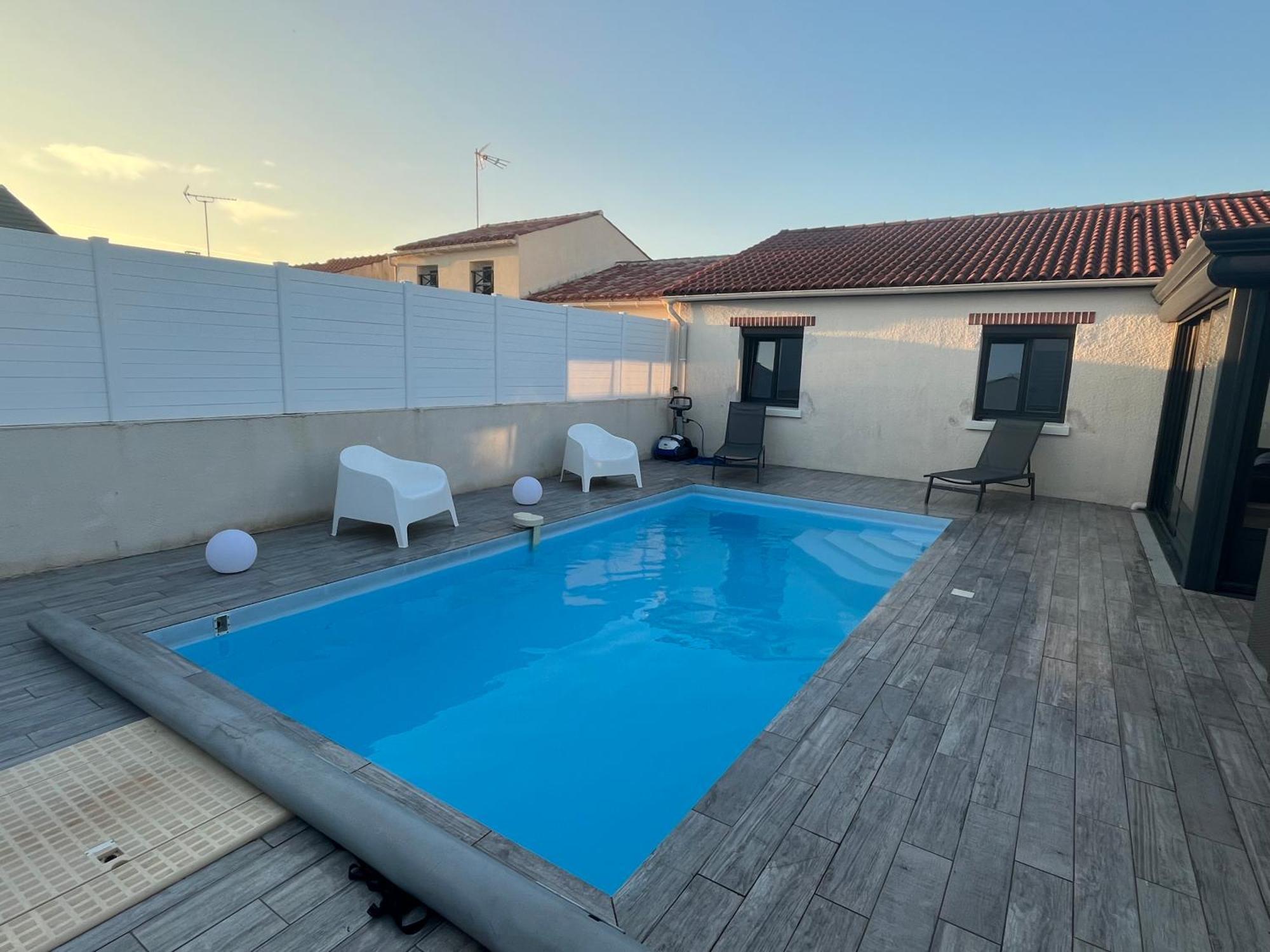 Villa Avec Piscine Saint-Jean-de-Monts Kültér fotó